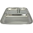 thumbnail image 3 of Verka Stainless Steel 3 Compartment Small Tray, 3 of 5