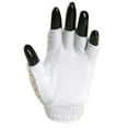 thumbnail image 2 of HJ Glove Half Finger Glove (Mens, Left, Medium Large) White Golf Glove NEW, 2 of 2