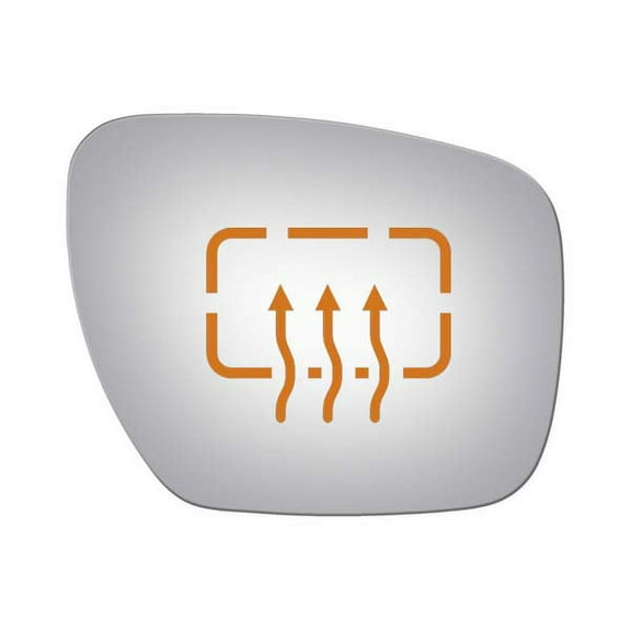 Burco Side View Mirror Replacement Glass - Clear Glass - 5239H