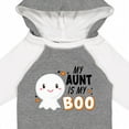 thumbnail image 4 of Inktastic My Aunt is My Boo with Cute Ghost Boys or Girls Long Sleeve Baby Bodysuit, 4 of 5