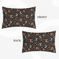 thumbnail image 2 of Pofeuu Cute Deer Print Polyester Microfiber Plush Pillowcases, Super Soft and Cozy Pillow Case Covers with Envelop Closure（Pillow core not included）-16"x24", 2 of 6