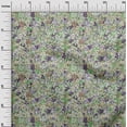 thumbnail image 3 of oneOone Silk Tabby Mint Fabric Asian Ditsy Flower Craft Projects Decor Fabric Printed By The Yard 42 Inch Wide, 3 of 4