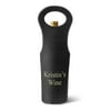 Jds Marketing Personalized Leatherette Wine Tote