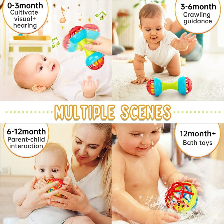Infant Toys 6 To 12 Months Baby Rattle
