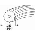 0.23 in. x 25 ft . Roll Gray Spline - Walmart.com
