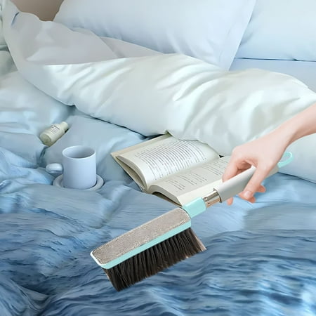 

Neorosiri Long Handle Bed Sweeping Brush – Soft Bristle Sofa and Carpet Cleaning Tool for Dusting Bedroom Bed Sheet and Upholstery Maintenance