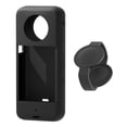 thumbnail image 2 of Silicone Rubber Sleeve Case with Lens Cover for Insta360 ONE X3, Screen Protector Sports Action Camera Accessory, 2 of 6