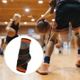 thumbnail image 2 of Unique Bargains Ankle Support Braces Unisex Adjustable Compression Ankle Brace for Sports One Size Fits Most Orange, 2 of 7