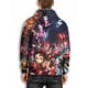 thumbnail image 3 of Con Patrones 3D Anime De Estilo Japonés Sudadera Con Capucha De Cuello Redondo De Manga Larga Para Hombres, 3 of 4