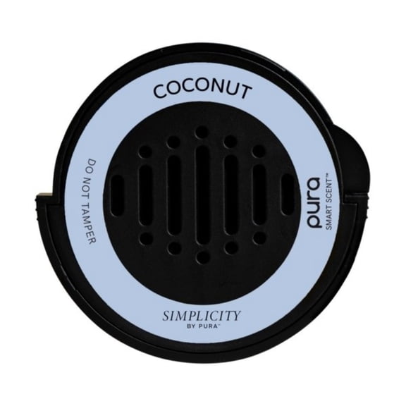 Pura Car Scent Refill for Pura Car Diffuser, Coconut, 1 Count