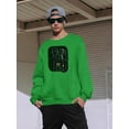 thumbnail image 2 of Couple Silhouettes Sweatshirt Men -Image by Shutterstock, Male Small, 2 of 4