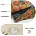 thumbnail image 6 of Vintage Hummingbirds Area Rugs 5'x7', Washable Small Throw Rugs for Laundry Room Playroom, Spring Farmhouse Country Flowers Indoor Outdoor Rug Non-Slip Low Pile Carpet Runner Reversible Floor Mats, 6 of 8