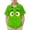 Green, variant on Boys and Girls Short Sleeve Casual Shirt – Adorable Graphic Print Top with Functional Front Pocket for Everyday Wear Yellow Size 14