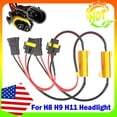 thumbnail image 4 of H11 LED Headlight Bulb Canbus Error Free Anti Flicker Resistor Canceller Decoder, 4 of 5