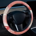 thumbnail image 2 of Coral 14.5 Inch Printing PVC Leather Car Wheel Cover Auto Accessories Steering Wheel Cover, 2 of 6