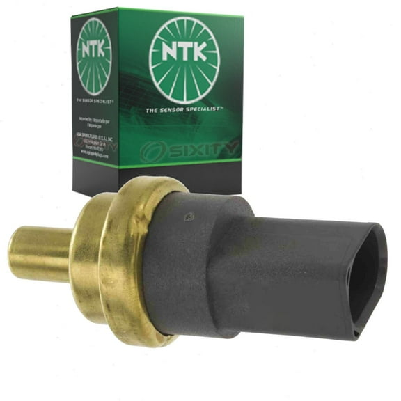 NTK Coolant Temperature Sensor compatible with Volkswagen Jetta 1.4L 1.8L 1.9L 2.0L 2.5L L4 L5 2002-2017
