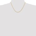 thumbnail image 2 of Real 14kt Yellow Gold 1.5mm Parisian Wheat Chain; 18 inch; Lobster Clasp; for Adults and Teens; for Women and Men, 2 of 5