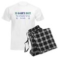 thumbnail image 6 of CafePress - Rottweiler Men's Light Pajamas - Men's Light Loose Fit Cotton Pajama Set, 6 of 7