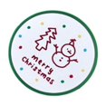 thumbnail image 3 of Posavasos navideños de cerámica con aislamiento térmico de 10 cm verde, 3 of 7
