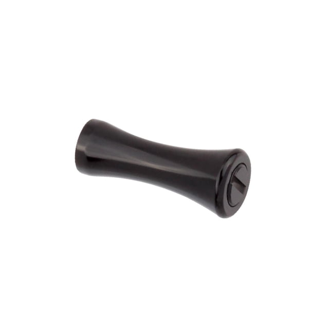Perilla de manija de carrete de pesca Reparación de aleación de aluminio Accesorio de carrete de pesca resistente Negro