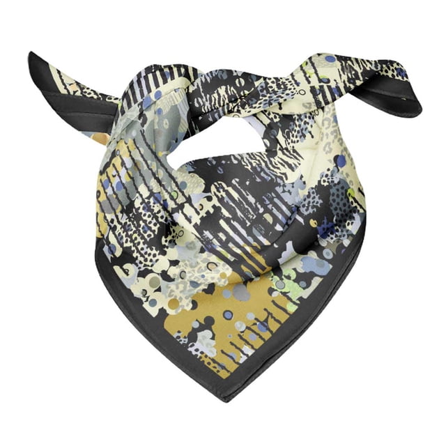 Bimba Womens Rectangular Printed Cotton Voile Scarf Neck Head Wrap-40 x 40 Inches