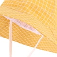 thumbnail image 3 of CMSHTD Bucket Hats for Kids Boys Girls Toddler Summer, Outdoor Sun Sunshade Breathable Beach Hat for Children, Yellow 50, 3 of 3