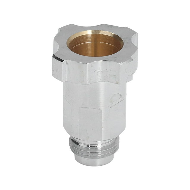 Airbrush Adapter, High Stability Stainless Steel Spray Cup Connector For Upgrade External Thread G3/8