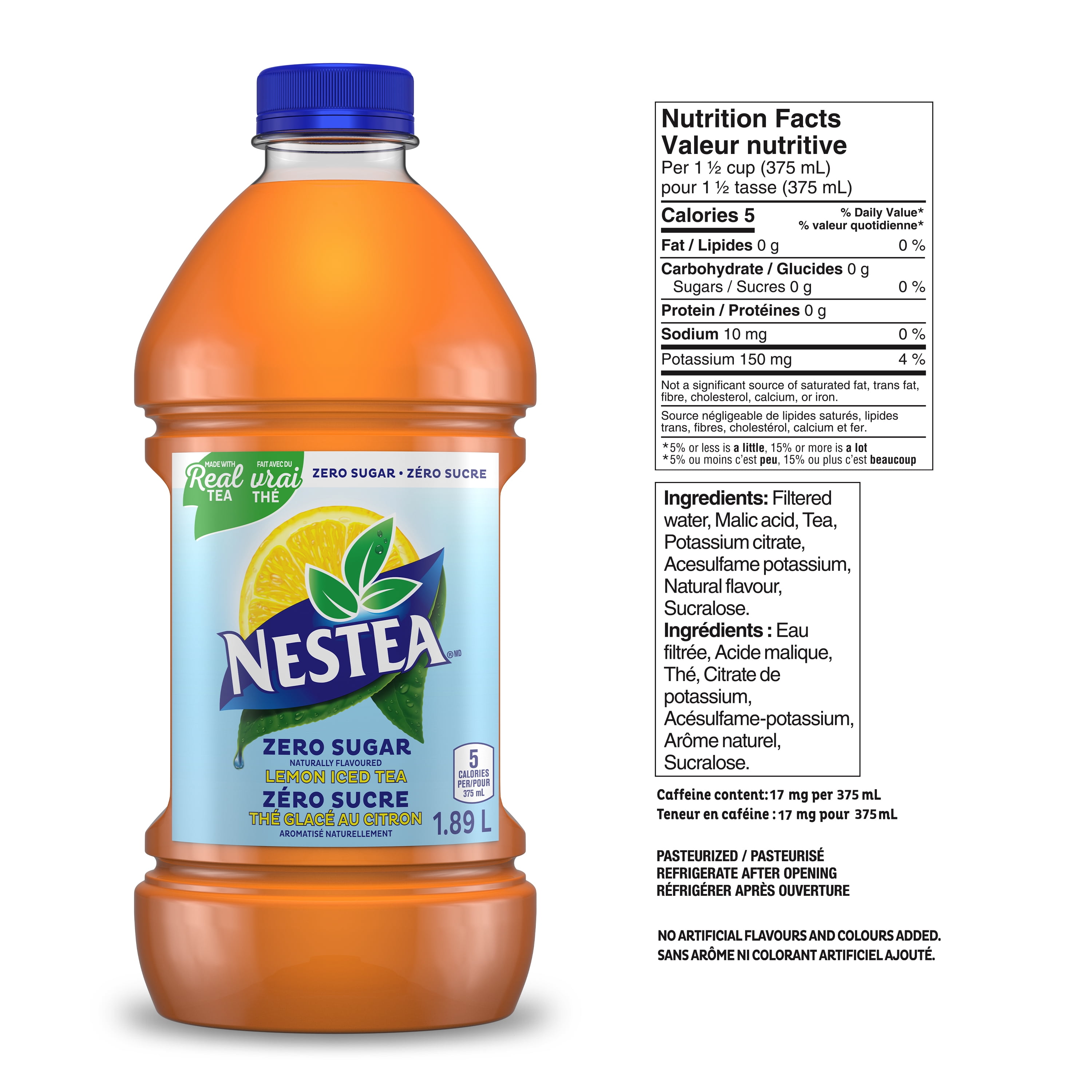 Nestea® Zero Sugar Iced Tea 1.89L