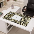 thumbnail image 3 of Long Mouse Pads for Desk,Zebra and Leopard Print Pattern Desk Mats on Top Of Desks, Desk Mouse Pad Extra Large with 3mm Non-Slip Base and Stitched Edge for Gaming,Office,Work,Home 31.5"x15.7", 3 of 6