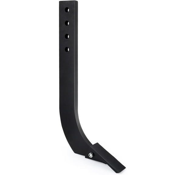 Mescukay 18" Scarifier Shank, 4 Holes Box Scraper Shank, Box Blade Shank, Ripper Shank with Tapered Teeth, Adjustable Shanks Assembly for Plowing