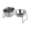 thumbnail image 4 of Comedero para gatos, bebedero, bebedero para uso interior, accesorios a prueba de fugas, comedero, dispensador de comida para gatitos., 4 of 9