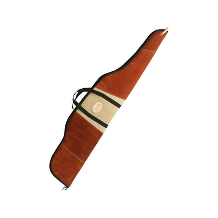 Hunter Scoped Rifle Case 48 Suede-Leather Tan