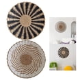 thumbnail image 1 of hecha a para colgar en pared, para interior, redon, decorativa, para exteriore simple, rústica, para , comedor, cocina, habitación 30cm 30cm Colco tapiz tejido, 1 of 8