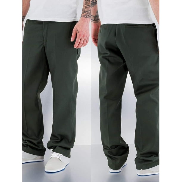 Dickies Original 874 Work Pant Straight Fit in Green for Men