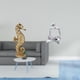 thumbnail image 2 of Estatua de resina,Estatua de resina para decoración del hogar,manualidades,oro,Figura de pensador abstracto,Estatua de pensador abstracto,decoración para el hogar,Figura humana decorativa, 2 of 8
