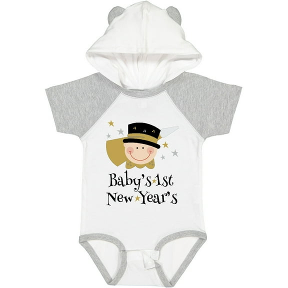 Inktastic 1st New Years Baby Boy Holiday Boys Baby Bodysuit