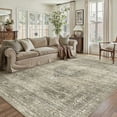 thumbnail image 6 of BERTHMEER 5'x7' Area Rugs for Living Room Vintage Tawny Rugs for Bedroom Kitchen Non Slip Washable Light Brown Carpets Oriental Distressed Home Dining Room Traditional Distressed Throw Rugs, 6 of 8