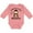 Mauve, variant on Inktastic Papas Little Monkey Boys Funny Boys or Girls Long Sleeve Baby Bodysuit