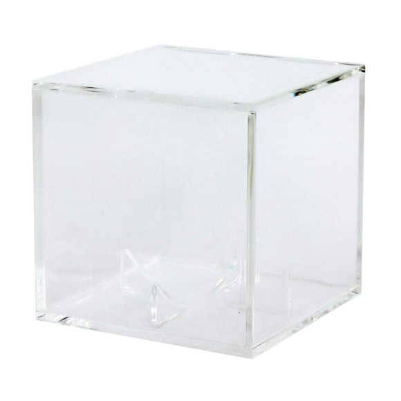 Clear Acrylic Baseball Box Dustproof Storage Case for Official Size Ball Display