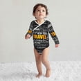 thumbnail image 4 of Xecao Travel Print Baby unisex-baby Cotton Long-sleeve Bodysuits-3 Months, 4 of 6