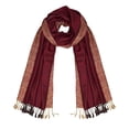 thumbnail image 2 of Elegant Floral Pattern Pashmina Wrap Shawl Scarf, 2 of 4