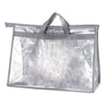 thumbnail image 2 of Bobasndm Clear Dust Storage Bags for Handbags, Clear Dustproof Storage Bag, Closet Storage Bag, Hanging Purse Storage Organizer, Dust Bag with Zipper and Handle, 2 of 9