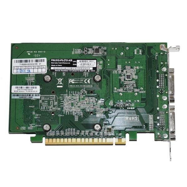 EVGA GeForce GT 730 1GB DDR3 128-bit Dual DVI and HDMI GPU – 01G-P3-2731-KR