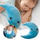 thumbnail image 2 of Cojín con forma de luna, tejido suave, cojín decorativo para dormir, ideal para habitaciones infantiles, camas y sofás, 2 of 7