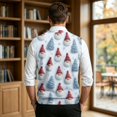 thumbnail image 6 of Mens Christmas Sweater Vests Casual Sleeveless V Neck Knit Pullover Fall, 6 of 7