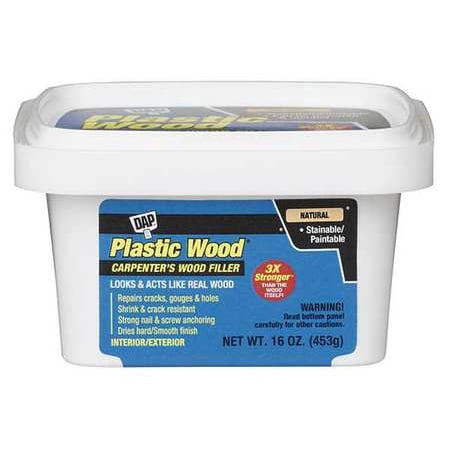 Plastic Wood 1 pt. Natural Exterior Latex Wood Filler