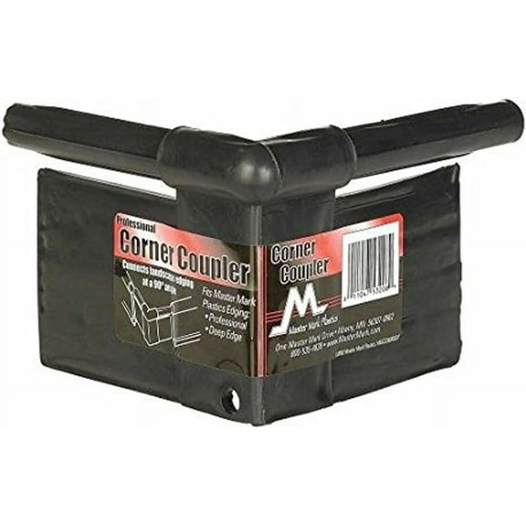 Master Mark Edging Plastic - Black, Pack of 1