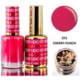 thumbnail image 2 of Set de esmaltes de uñas DAISY DND DC Pinks en gel con purpurina, 2 of 2