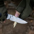thumbnail image 3 of Dispatch 5.3” Folding Pocket Knife, 3Cr13 Steel Blade with Satin Finish, Pocket Knife with Non-Slip Steel Handle & Pocket Clip, 3 of 6