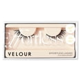 thumbnail image 1 of Velour Effortless Lashes Pestañas postizas de aspecto natural, esponjosas y ligeras, sin recortes, pestañas postizas reutilizables para todas las formas de ojos, vegano y sin crueldad, pegamento para, 1 of 5